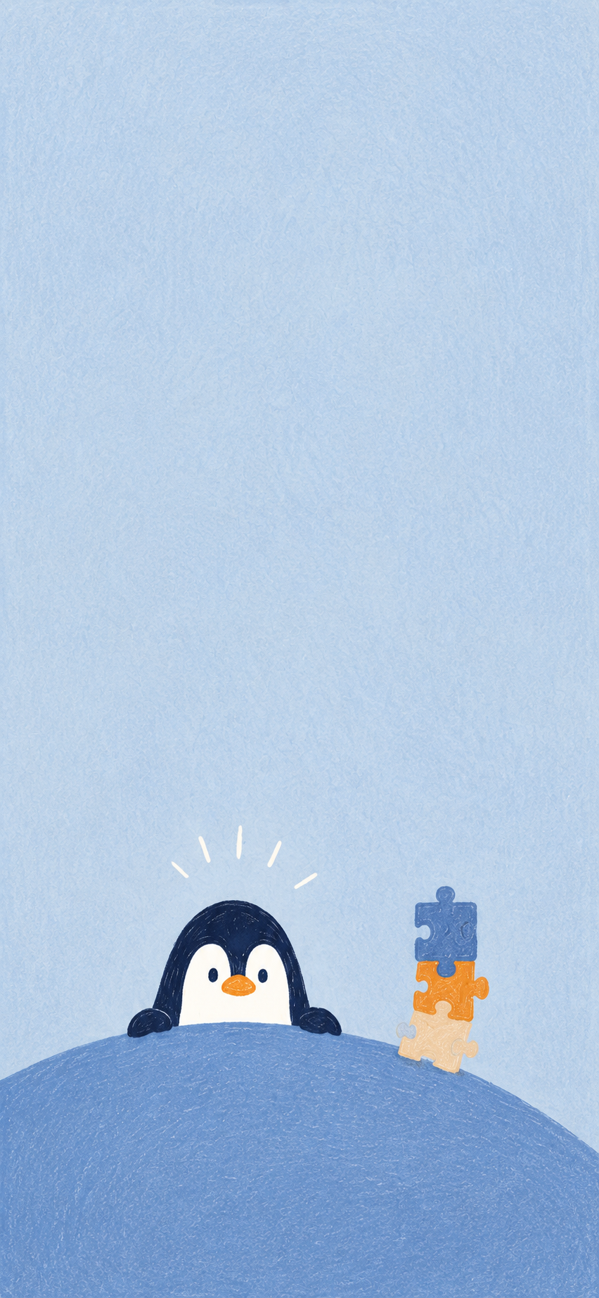 Peek-a-boo, a Pepe wallpaper